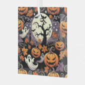 Halloween/Herbst/Herbst Ornament Aus Glas (Vorderseite links)