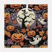 Halloween/Herbst/Herbst Ornament Aus Glas (Rückseite)
