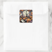Halloween/Herbst/Herbst Quadratischer Aufkleber (Tasche)