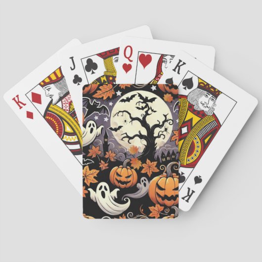 Halloween/Herbst/Herbst Spielkarten (Rückseite)
