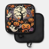 Halloween/Herbst/Herbst Topflappen (Vorderseite/Rückseite)