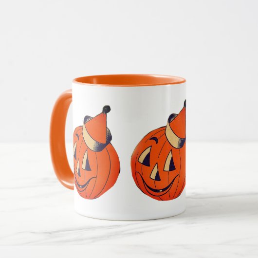 Halloween/Herbst Jack-o-Lantern-Tasse Tasse (Vorderseite Links)