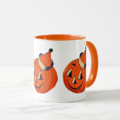 Halloween/Herbst Jack-o-Lantern-Tasse Tasse (VorderseiteRechts)