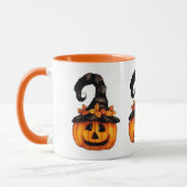 Halloween/Herbst Jack-o-Lantern-Tasse Tasse (Links)