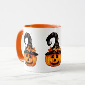 Halloween/Herbst Jack-o-Lantern-Tasse Tasse (Vorderseite Links)
