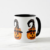 Halloween/Herbst Jack-o-Lantern-Tasse Tasse (VorderseiteRechts)