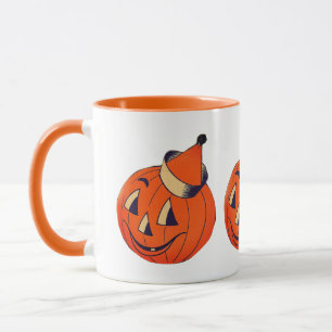 Halloween-/Herbst-Kürbisbecher Tasse