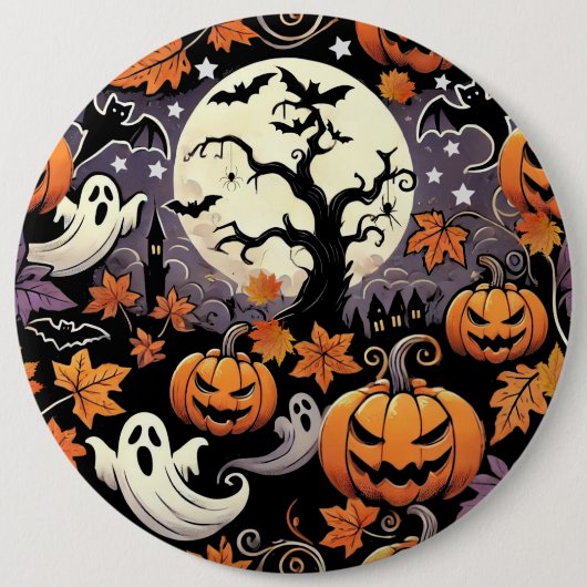 Halloween/Herbst/Spätherbst Button (Vorderseite)