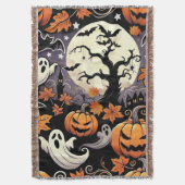 Halloween/Herbst/Spätherbst Decke (Vorderseite Vertikal)