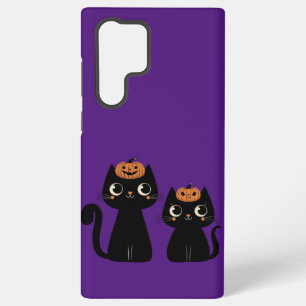 Halloween/Herbst/Spätherbst/Kürbis/Katze Samsung Galaxy Hülle