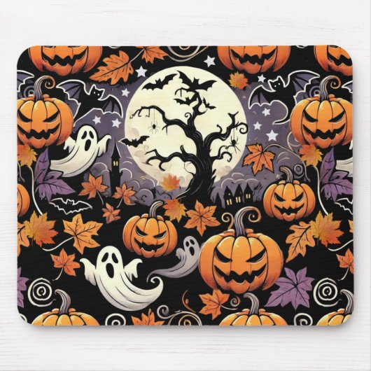 Halloween/Herbst/Spätherbst Mousepad (Vorne)