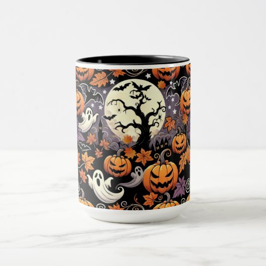 Halloween/Herbst/Spätherbst Tasse (Zentrum)