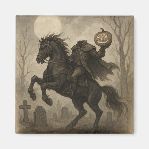 Halloween/Herbst: Vintag/gotisch Magnet
