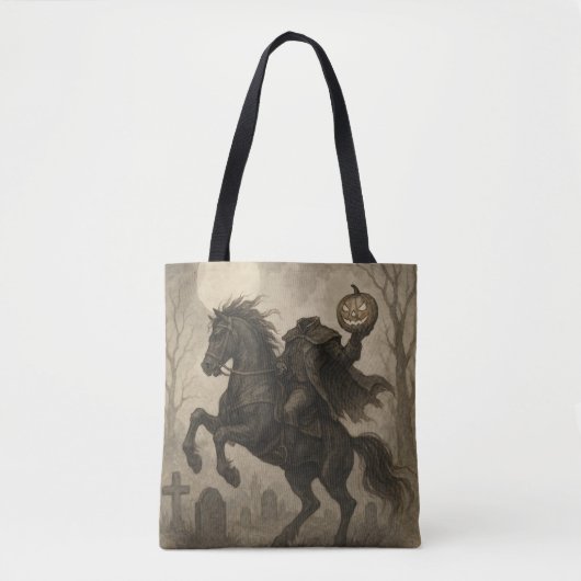 Halloween/Herbst: Vintag/gotisch Tasche (Vorderseite)