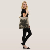 Halloween/Herbst: Vintag/gotisch Tasche (Am Model)