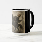 Halloween/Herbst: Vintag/gotisch Tasse (VorderseiteRechts)