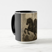Halloween/Herbst: Vintag/gotisch Tasse (Vorderseite Links)