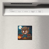 Halloween/Herbst/Werwolf/Cartoon Magnet (In Situ (Geschirrspüler))