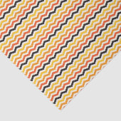 Halloween Herbst Zickzack Herbstfarben Seidenpapier (Ausschnitt)