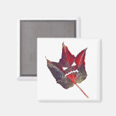 Halloween-Herbstblätterblättriger Erntedank Magnet (Vorderseite/Rückseite)