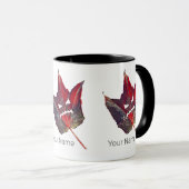 Halloween-Herbstblätterblättriger Erntedank Tasse (VorderseiteRechts)