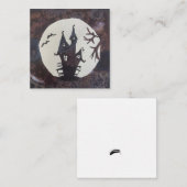 Halloween-/Herbstkarte Mitteilungskarte (Vorne/Hinten)