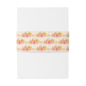 Halloween Herbstkürme Wasserfarbenfarbe Einladungsbanderole (Rückseitenbeispiel)