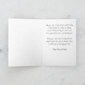 Halloween "Here for boos" Niedliches Gespenst Karte (Innenseite)