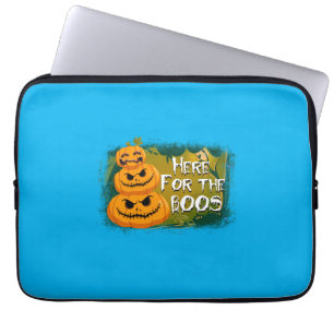 Halloween Here For The Boos Birthday Laptopschutzhülle