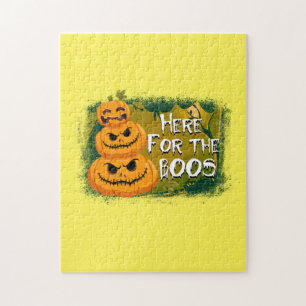 Halloween Here For The Boos Birthday Puzzle