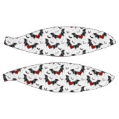 Halloween-Herz mit schwarzen Fledermausflügeln Basketball (Panele)