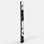 Halloween-Herz mit schwarzen Fledermausflügeln Case-Mate iPhone Hülle (Hinten/Rechts)