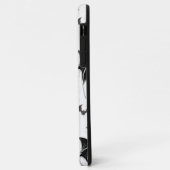 Halloween-Herz mit schwarzen Fledermausflügeln Case-Mate iPhone Hülle (Hinten/Links)