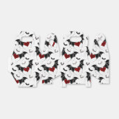 Halloween-Herz mit schwarzen Fledermausflügeln Geschenkschachtel (Ungefaltet)