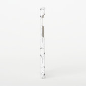 Halloween-Herz mit schwarzen Fledermausflügeln Samsung Galaxy Hülle (Linke Seite)