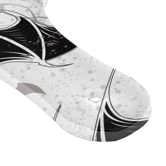 Halloween-Herz mit schwarzen Fledermausflügeln Schneidebrett (Ecke)