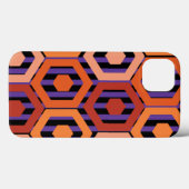 Halloween Hexagons Case-Mate iPhone Hülle (Rückseite (Horizontal))