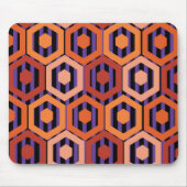 Halloween Hexagons Mousepad (Vorne)