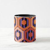 Halloween Hexagons Tasse (Zentrum)