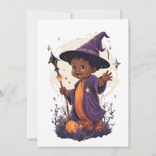 Halloween, Hexe 2 Baby, süße Hexe, für Kinder, Einladung