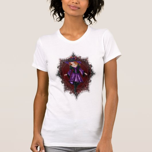 Halloween Hexe 2 Fantasy Magic T - Shirt (Vorderseite)