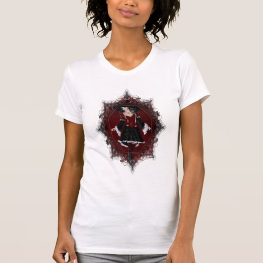 Halloween Hexe 4 Fantasy Magic T - Shirt (Vorderseite)