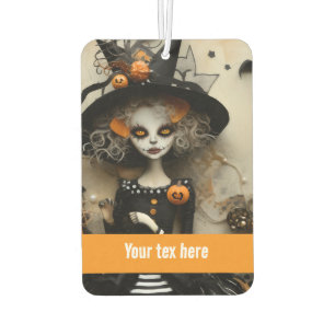 Halloween Hexe Autolufterfrischer