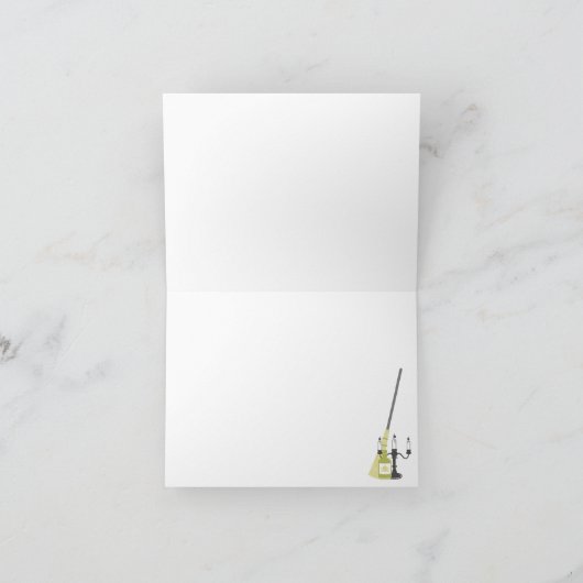 Halloween Hexe Babydusche Danke (Innenseite)