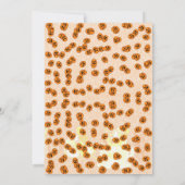 Halloween Hexe Bash Kürbislaterne Geburtstagsparty Einladung (Rückseite)