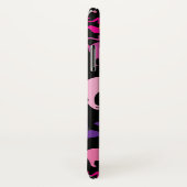 Halloween Hexe beängstigende Schwarzkatze lila dek Case-Mate iPhone Hülle (Hinten/Rechts)