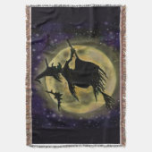 Halloween-Hexe Decke (Vorderseite Vertikal)