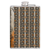 Halloween Hexe Flachmann (Rückseite)