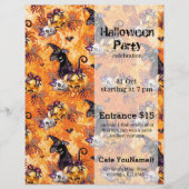 Halloween Hexe Flyer (Vorne)