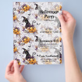 Halloween Hexe Flyer (Hand)